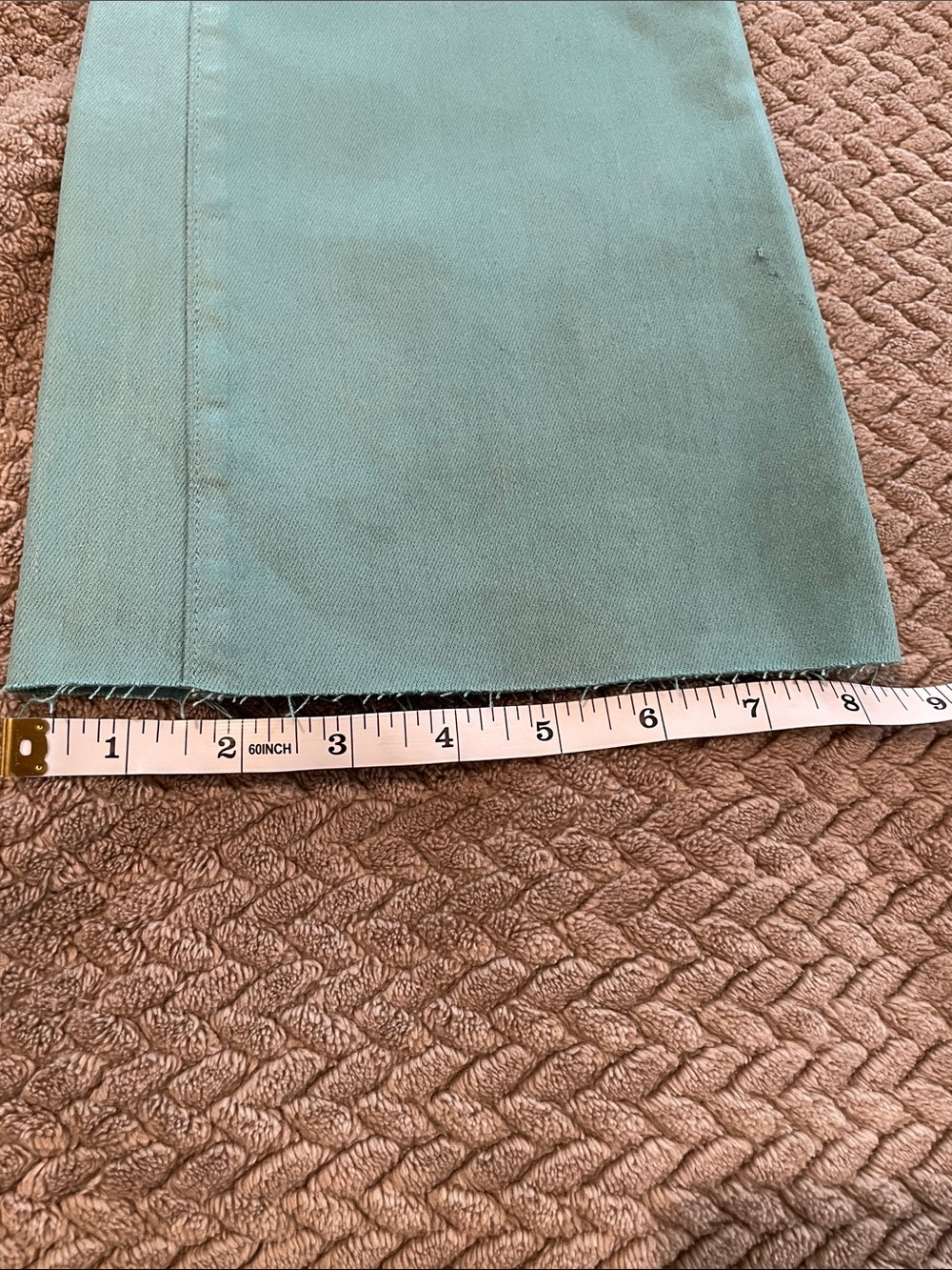 L’AGENCE Ruth coated jeans in Green Jasper - Picture 6 of 6